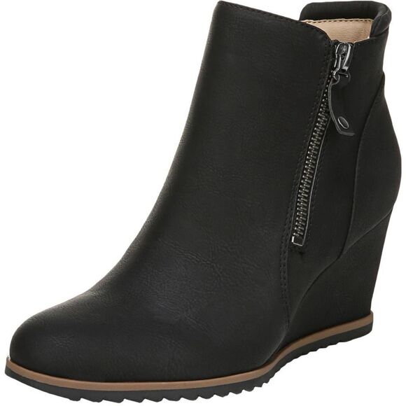 ✨ SOUL NATURALIZER
HALEY WOMENS ZIPPER ANKLE WEDGE BOOTS✨ - Picture 4 of 9